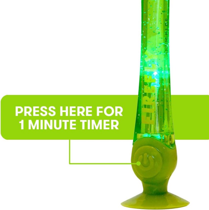 Firefly فرشاة أسنان للأطفال مضيئة مع قاعدة شفط، ناعمة - 2 قطعة (عبوة من 1)، متنوعة - Image 2